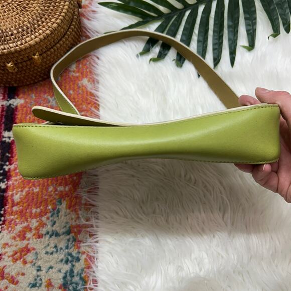 Vintage Y2K 2000s Green Mini Shoulder Bag Purse - Picture 3 of 9